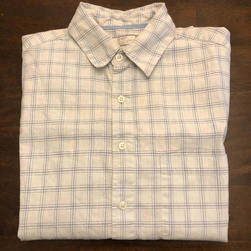 Old Navy Size Small Short Sleeve Button Down